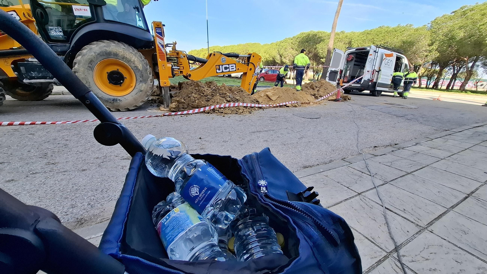 Corte de agua en Puerto Real