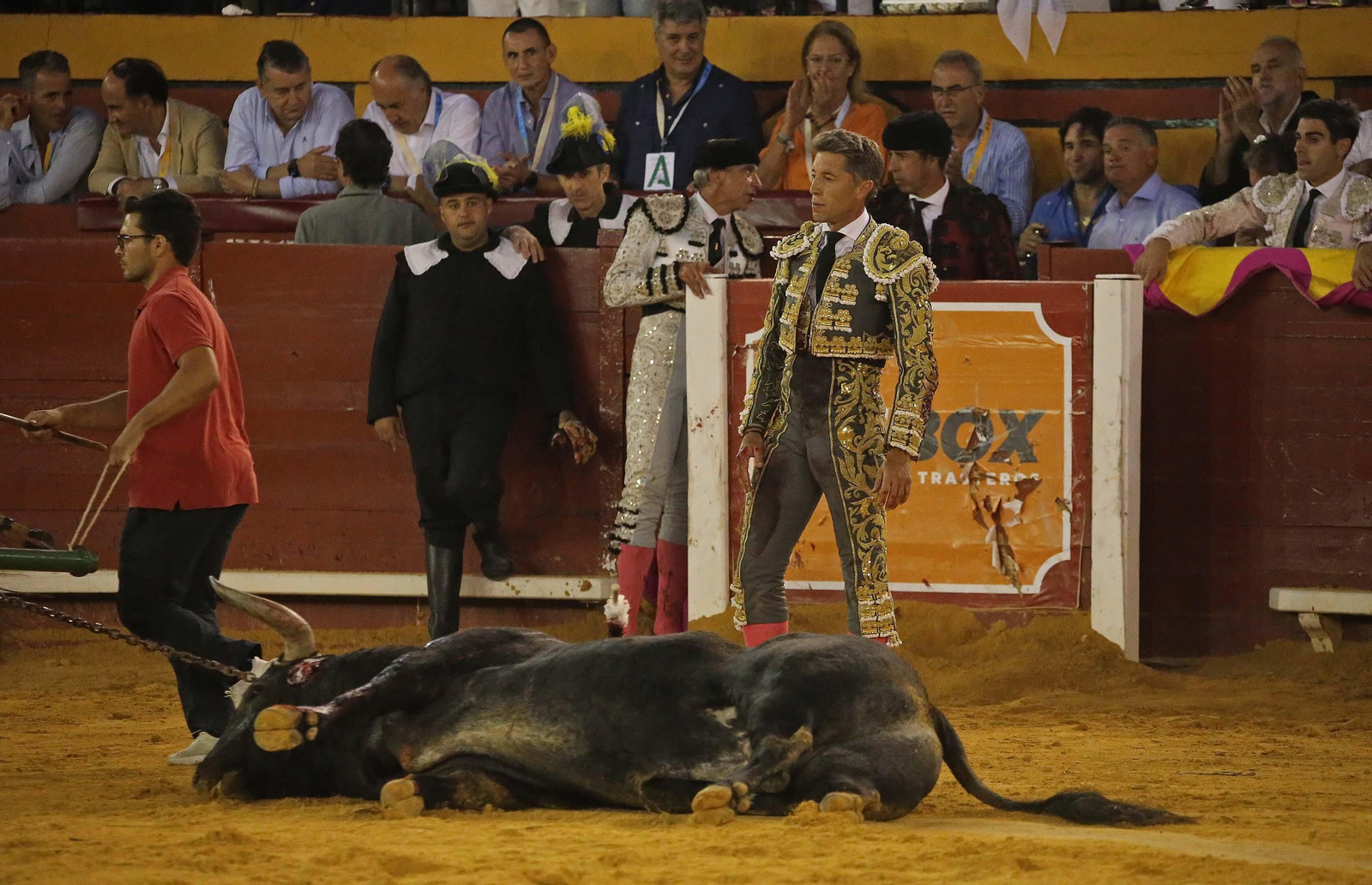 Fotos de la corrida del sábado de la Feria Taurina de Algeciras 2023: Antonio Ferrera, Manuel Escribano y Miguel Ángel Pacheco