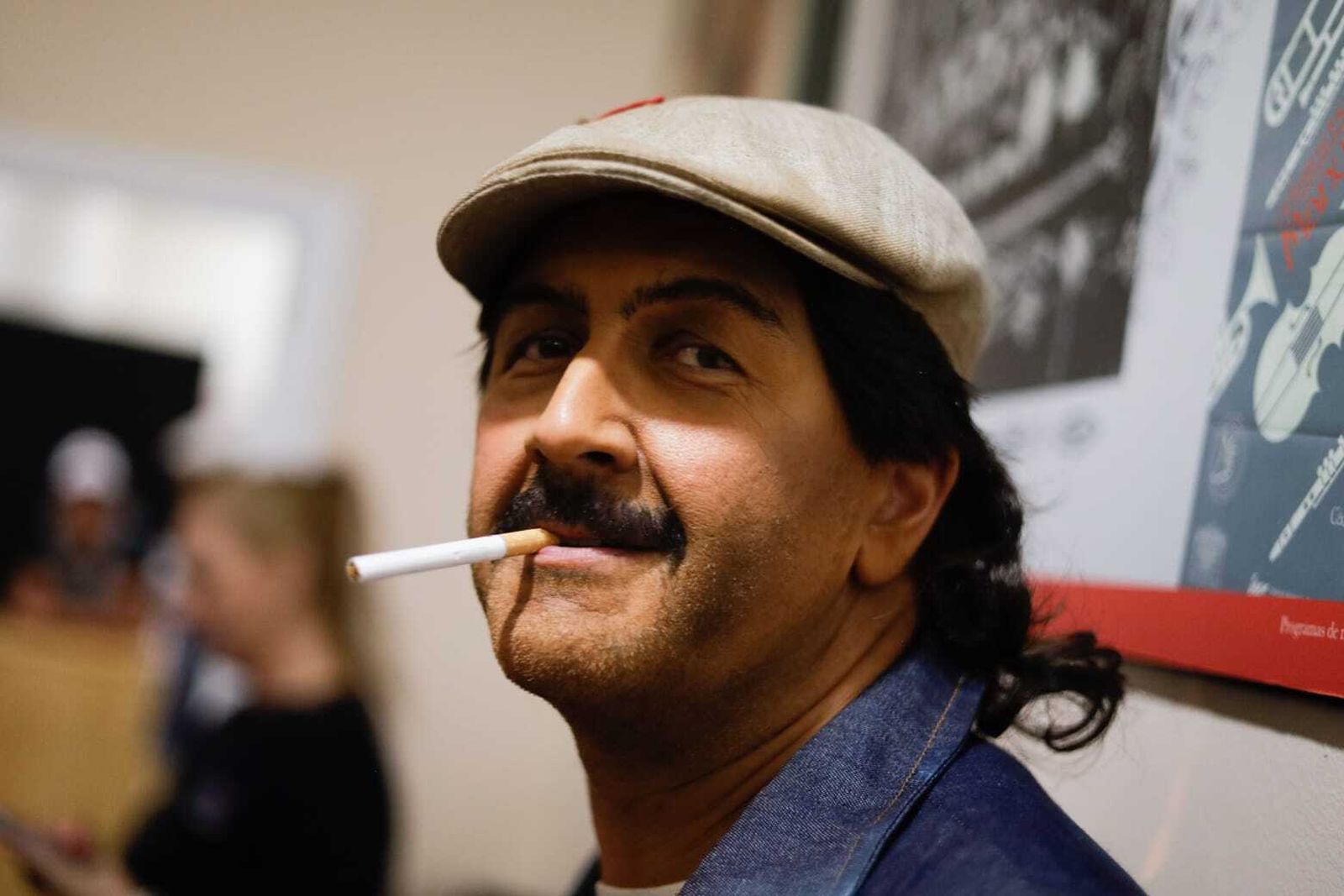 El ambiente en camerinos.