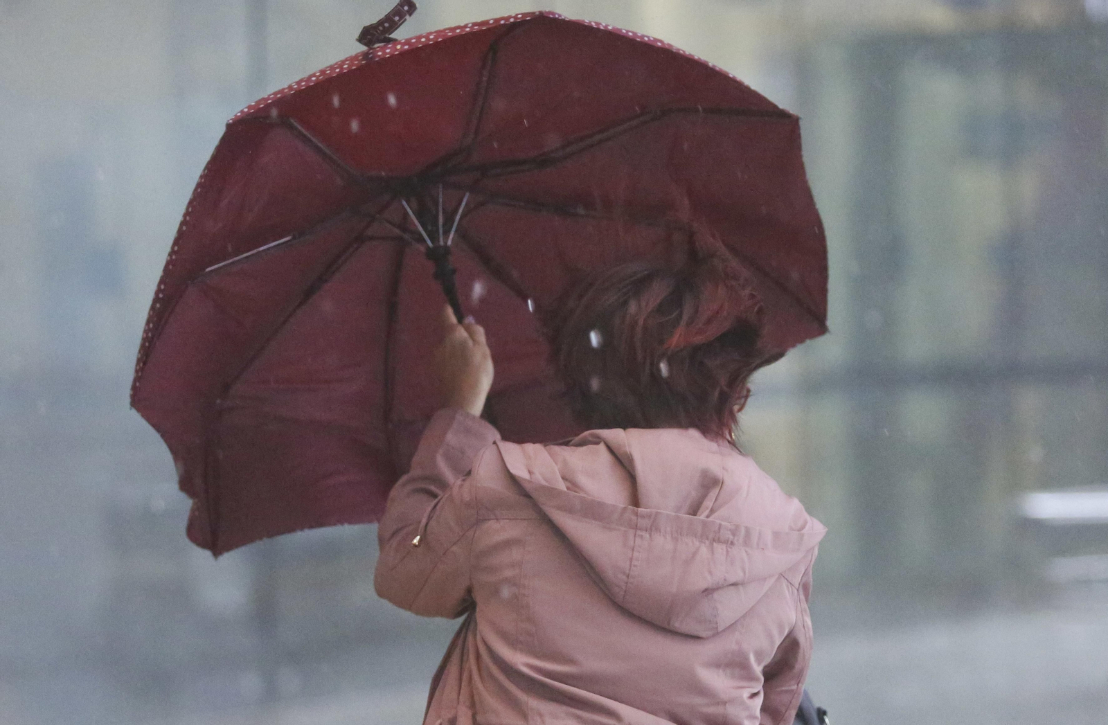 Las imágenes de la lluvia en Málaga
