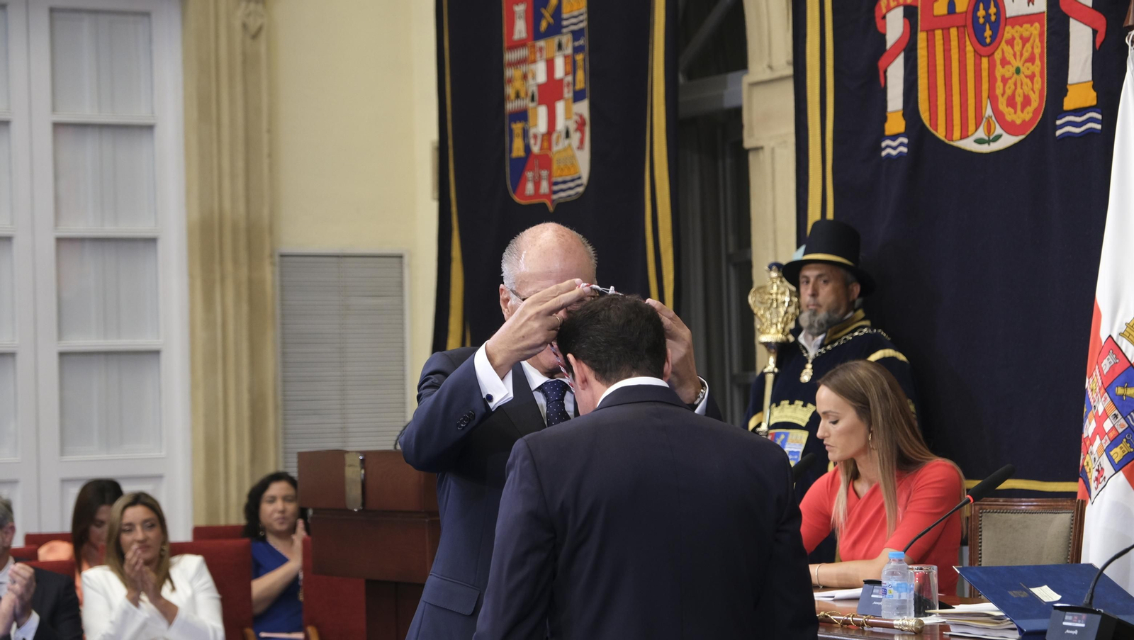 Imágenes del acto de constitución de la Diputación de Almería