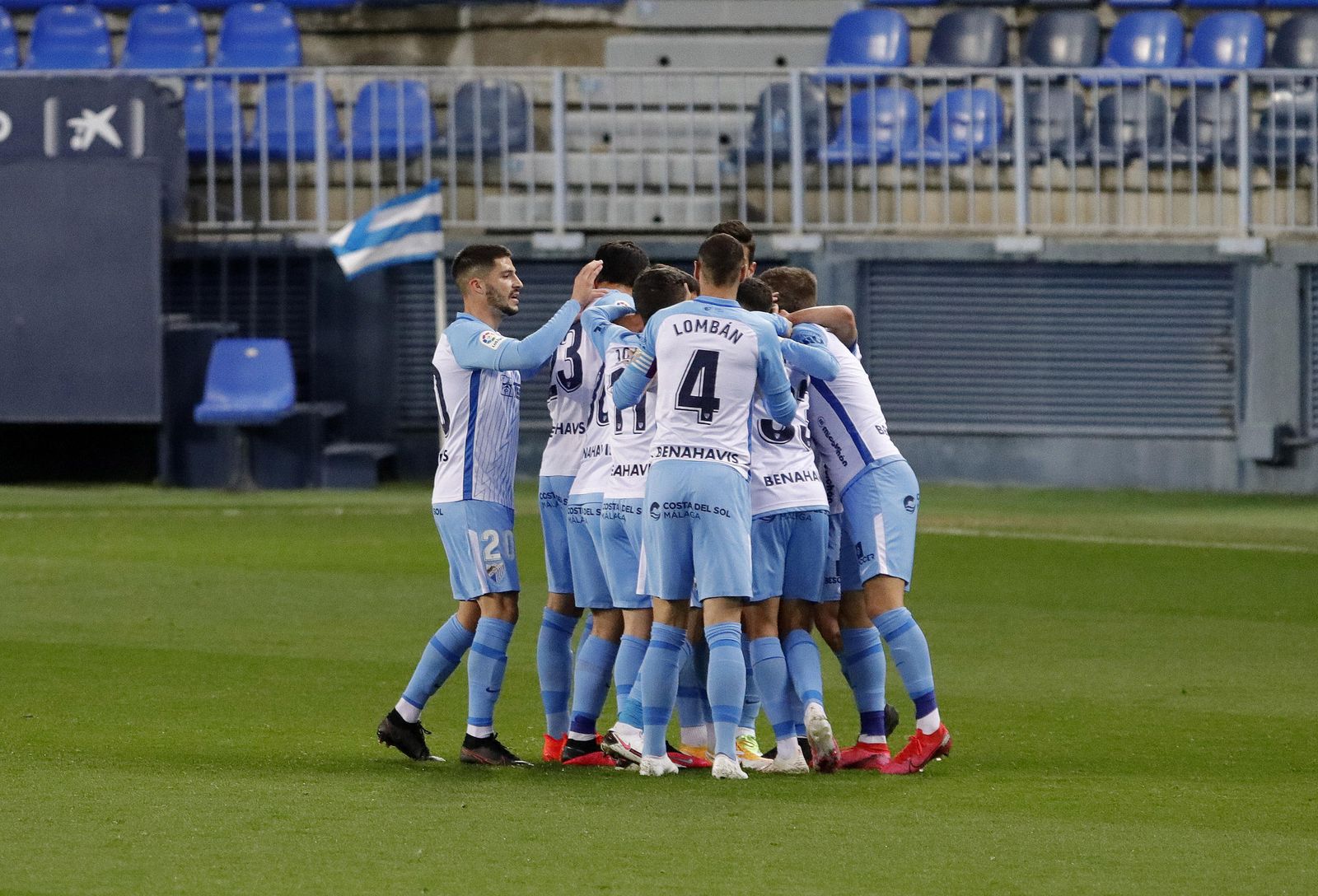 El Málaga CF-Real Oviedo, en fotos