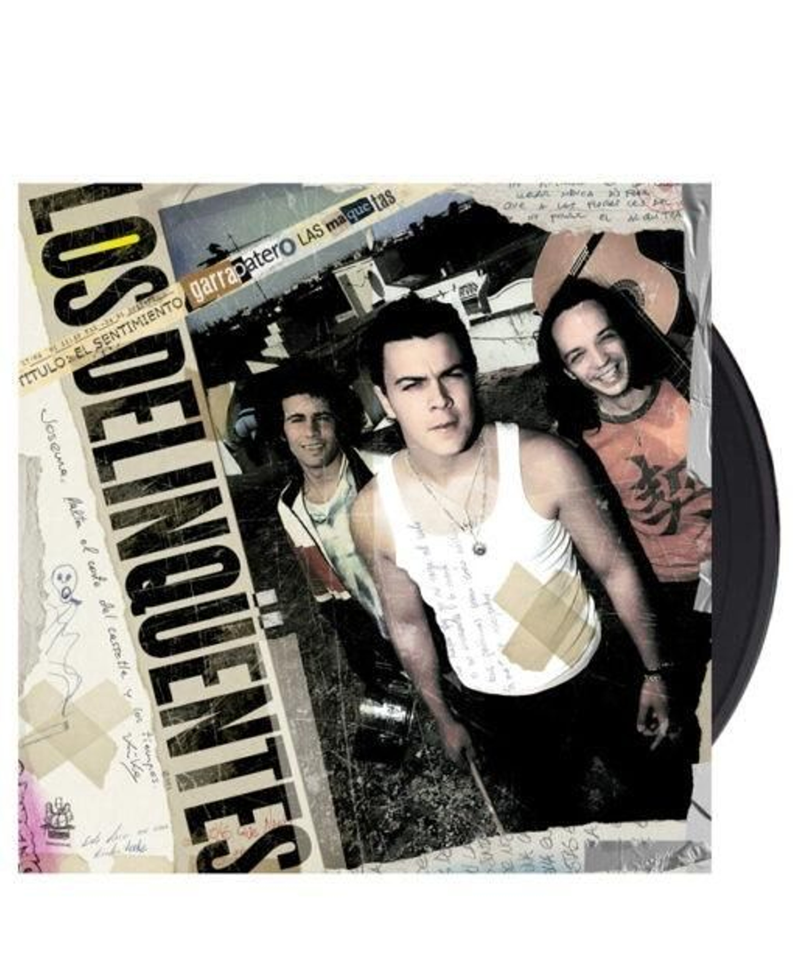 Cara del doble álbum de vinilo El Sentimiento Garrapatero Las Maquetas
