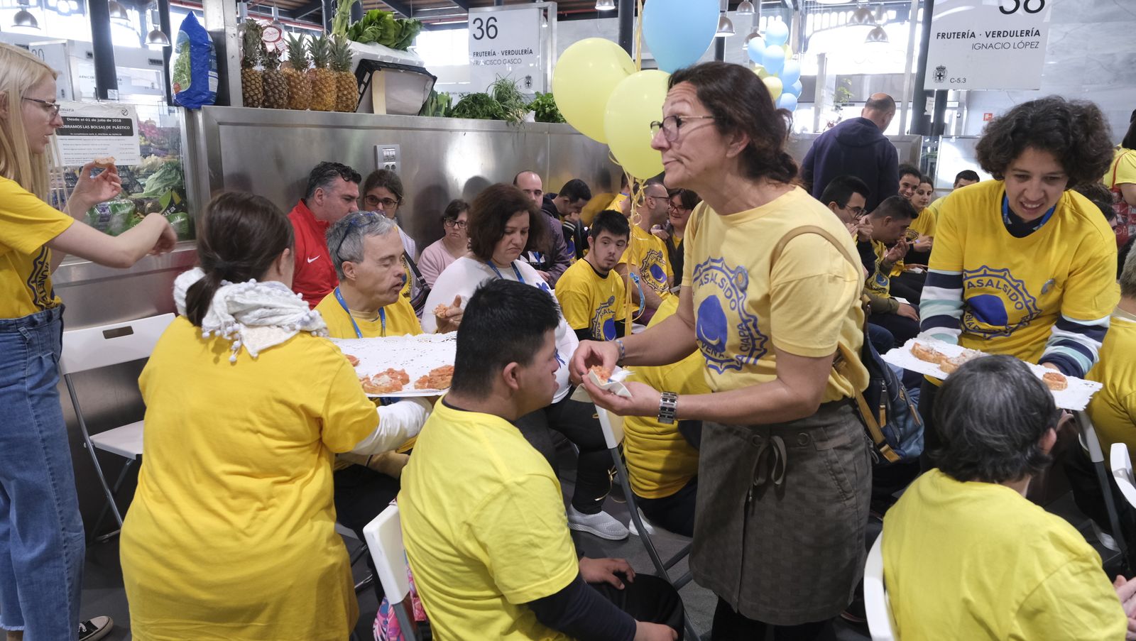 Showcooking-taller de gastronomía de Asalsido por el Día Mundial del Síndrome de Down