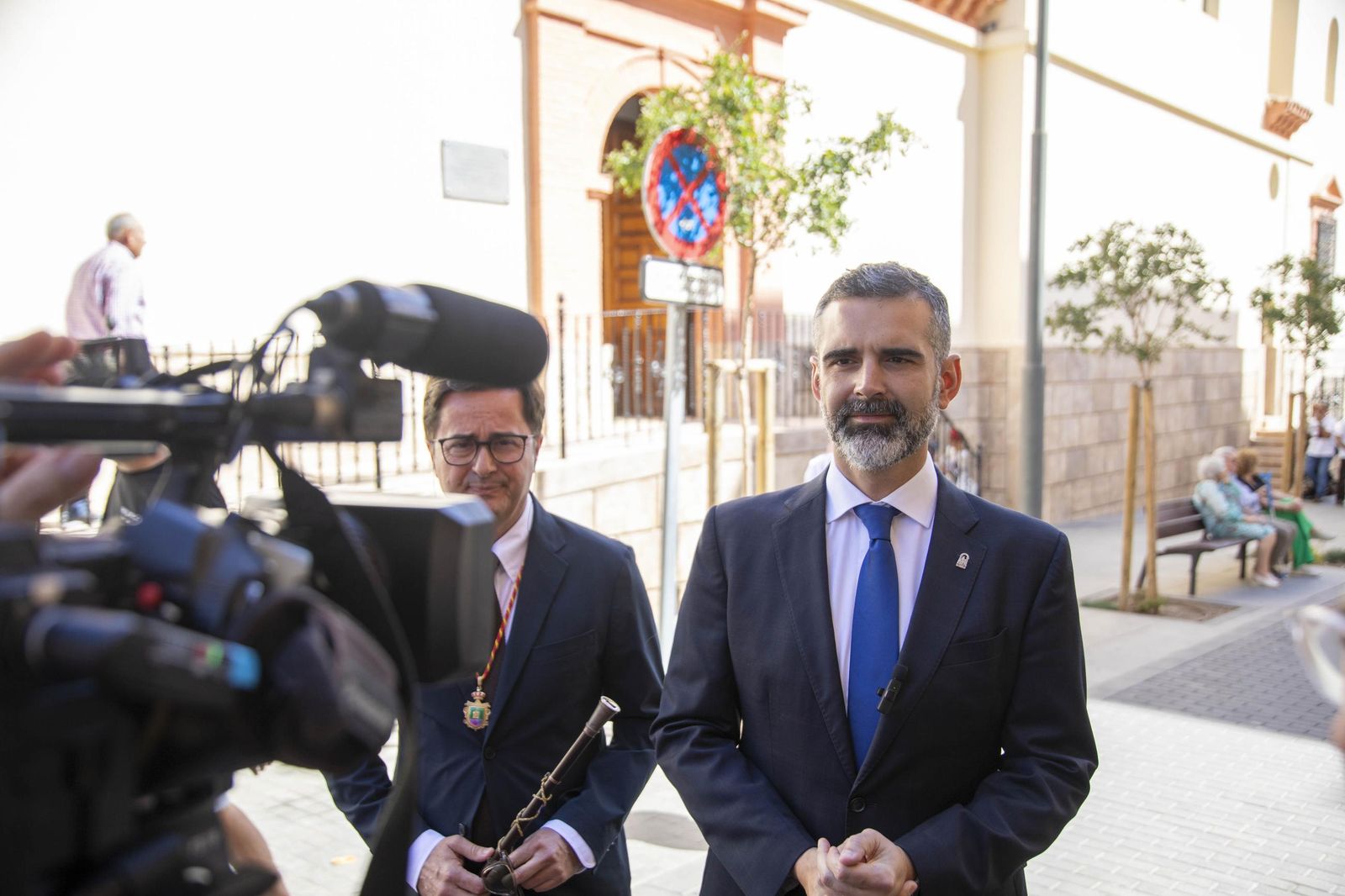 Las imágnes de la misa y procesión en honor a San Marcos en El Ejido