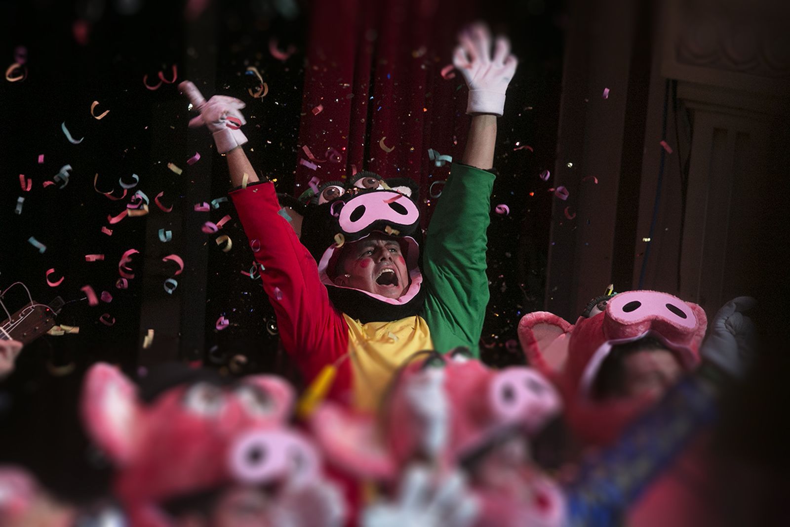 La final del Carnaval Colombino, en imágenes