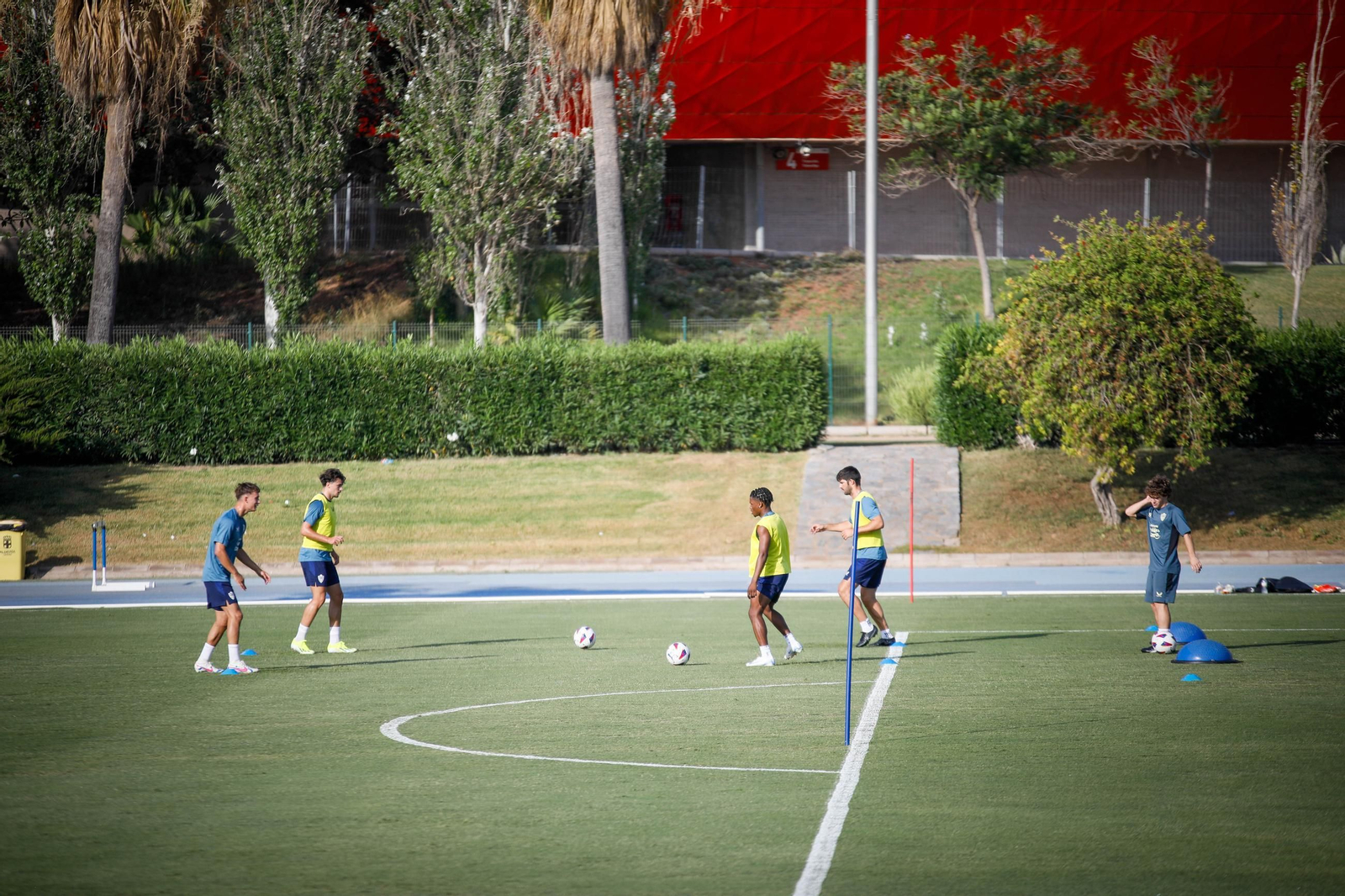 Primer entrenamiento pretemporada del Almería, en imágenes