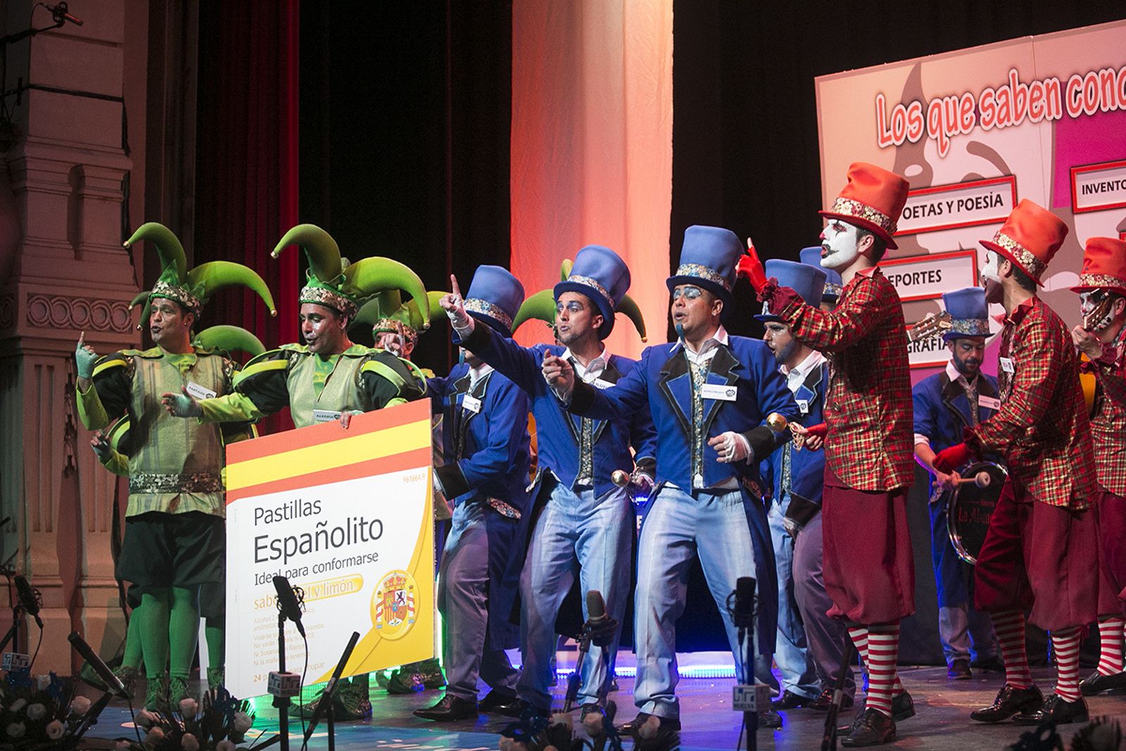 La final del Carnaval Colombino, en imágenes