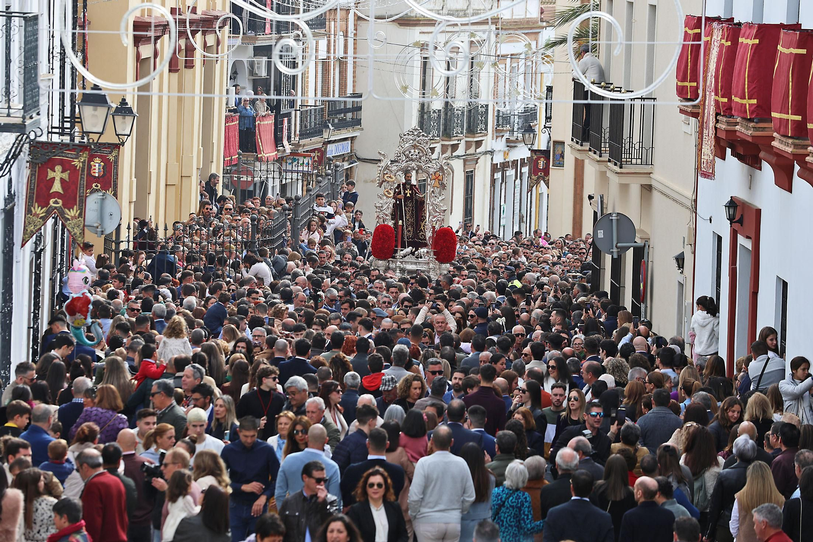 Imágenes de las tiradas de San Antonio Abad en Trigueros