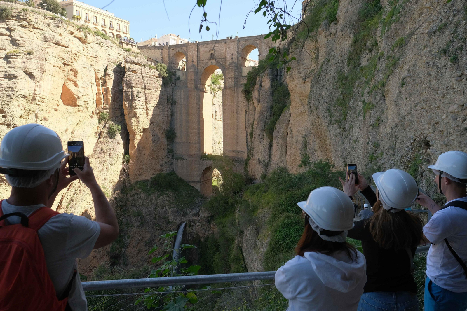 Apertura del Camino del Desfiladero del Tajo, en fotos