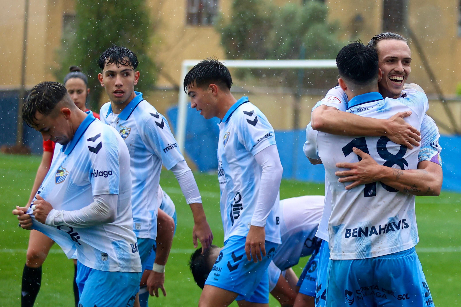Loren Juarros, presente en el triunfo del Atlético Malagueño ante el Málaga City