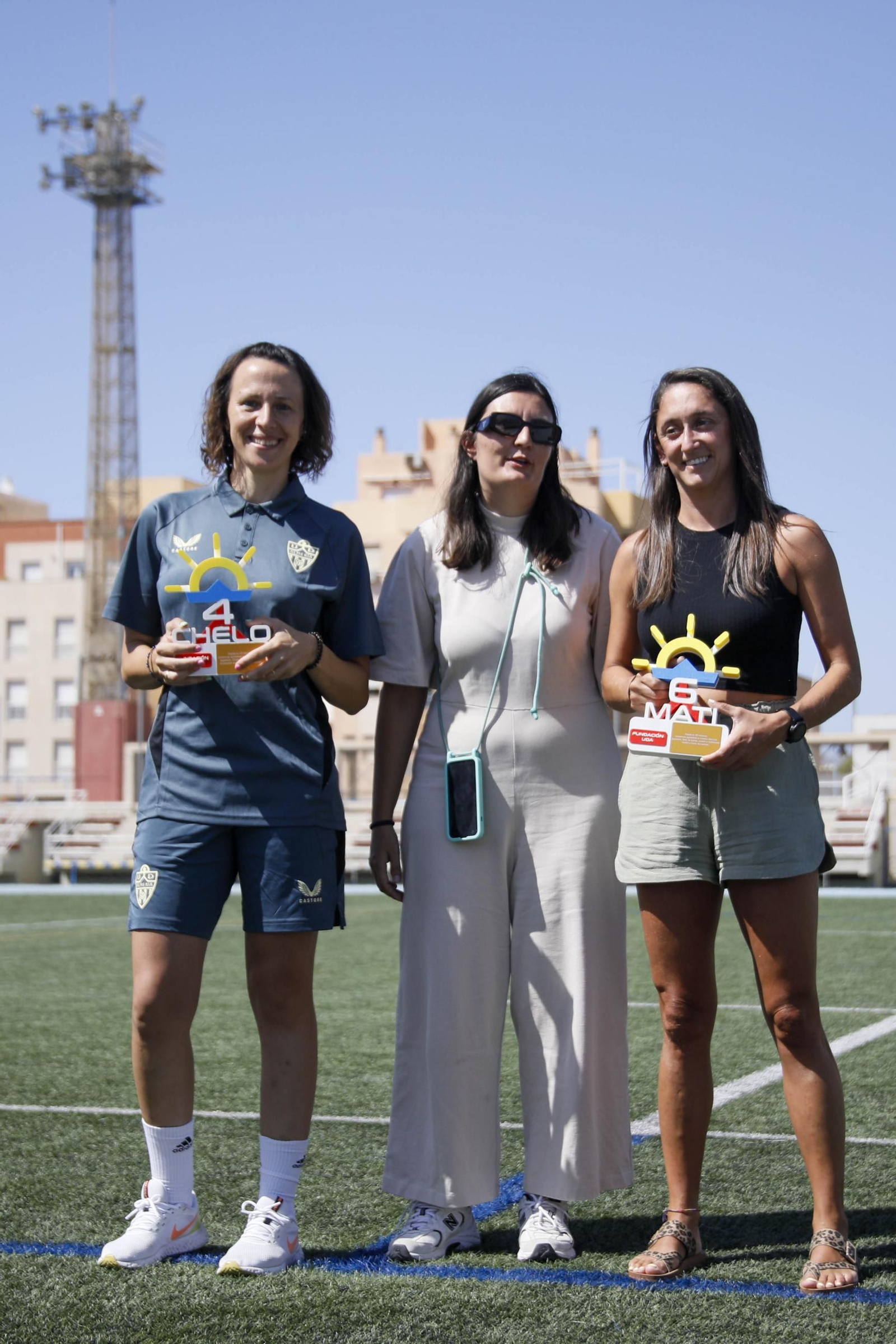 Las imágenes del partido de fútbol del Almería femenino contra el Betis B