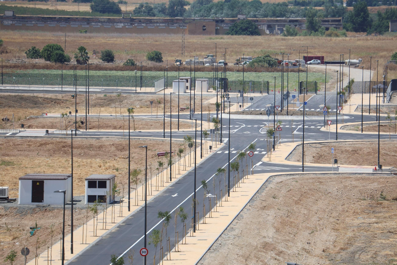 Terrenos de la Base Logística del Ejército de Tierra (BLET) en Córdoba.