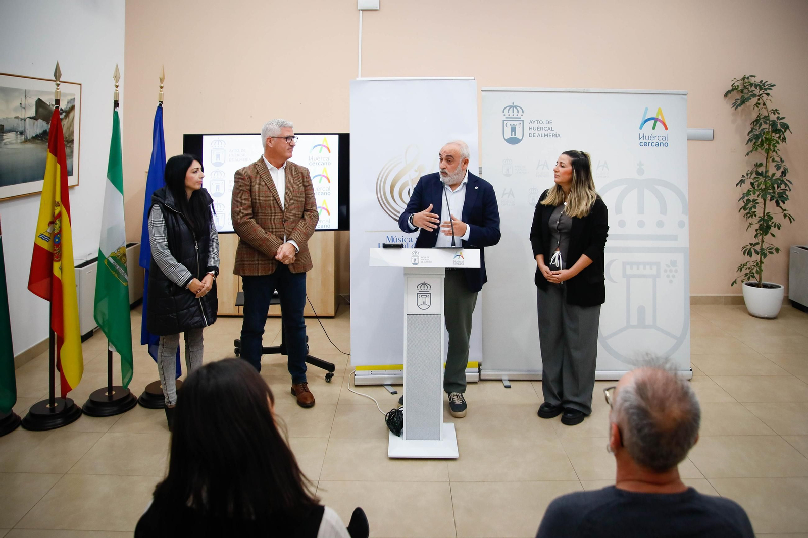 Presentación de la nueva Escuela de Música de Huércal de Almería