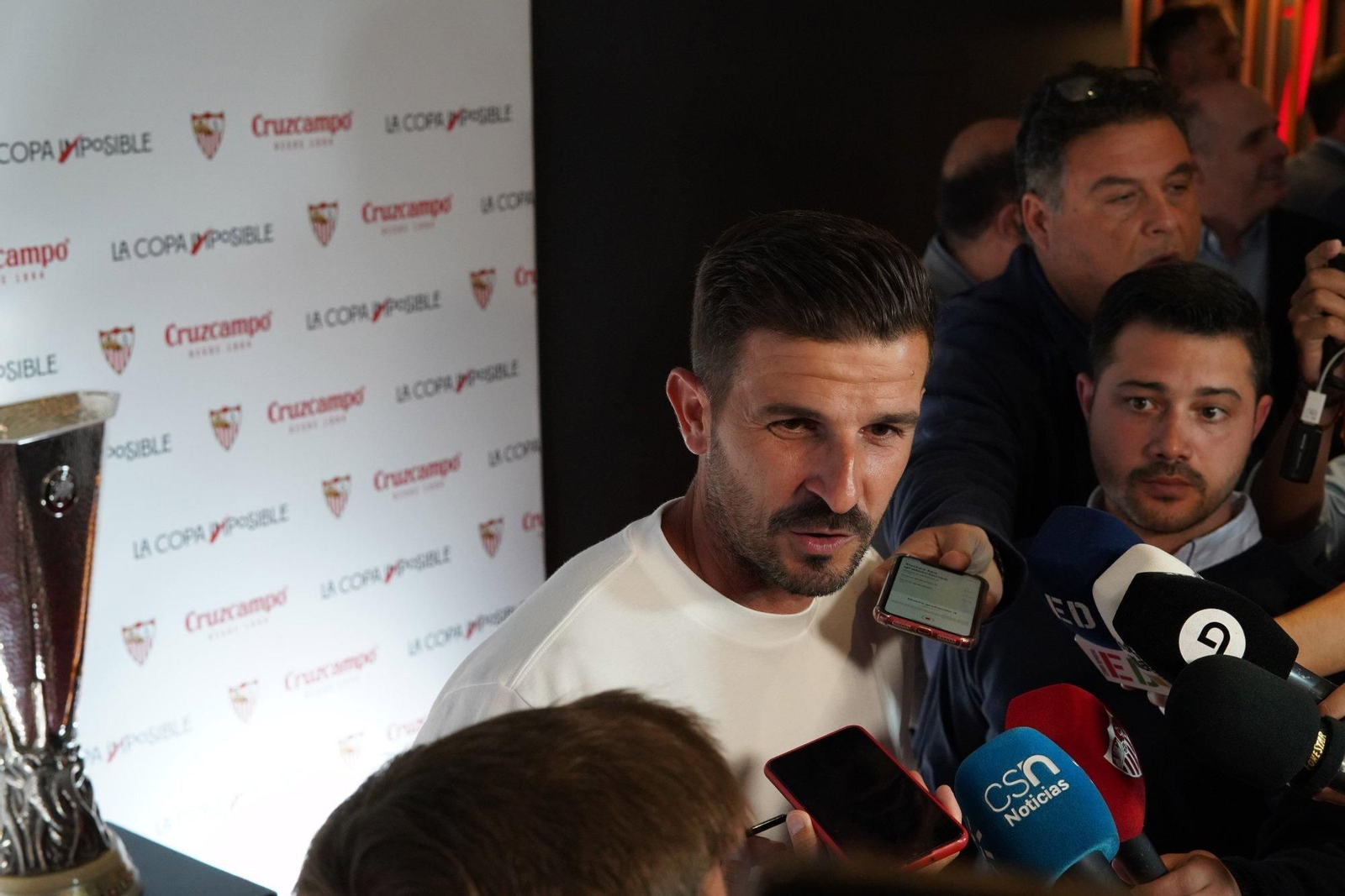 Presentación de La Copa Imposible, el documental del Sevilla sobre Turín 2014