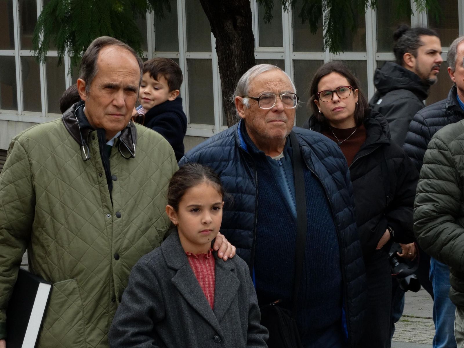 Fotografías de la rotulación del jardín Doctor Anselmo Botello