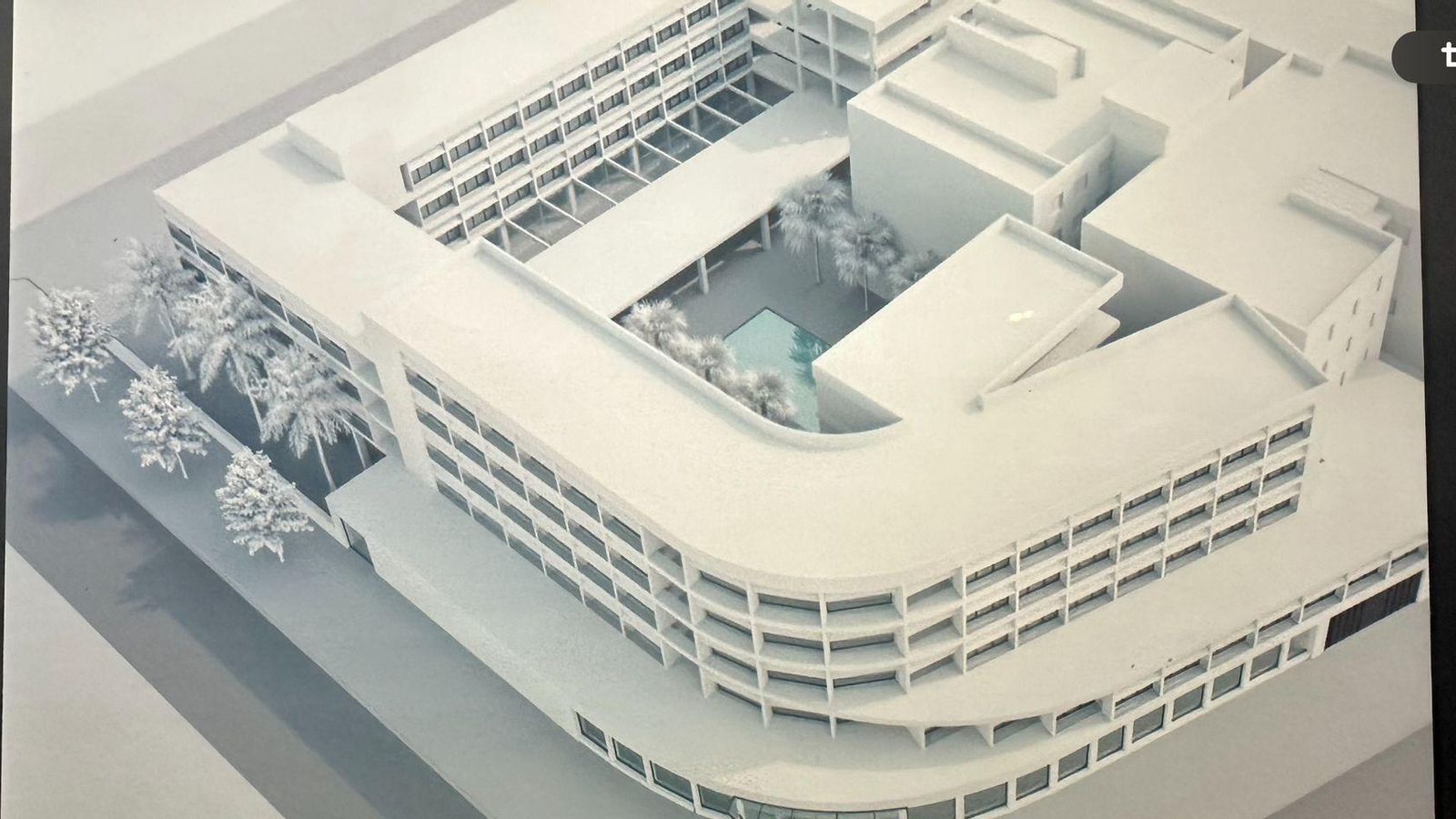 Una de las imágenes del futuro hotel de congresos