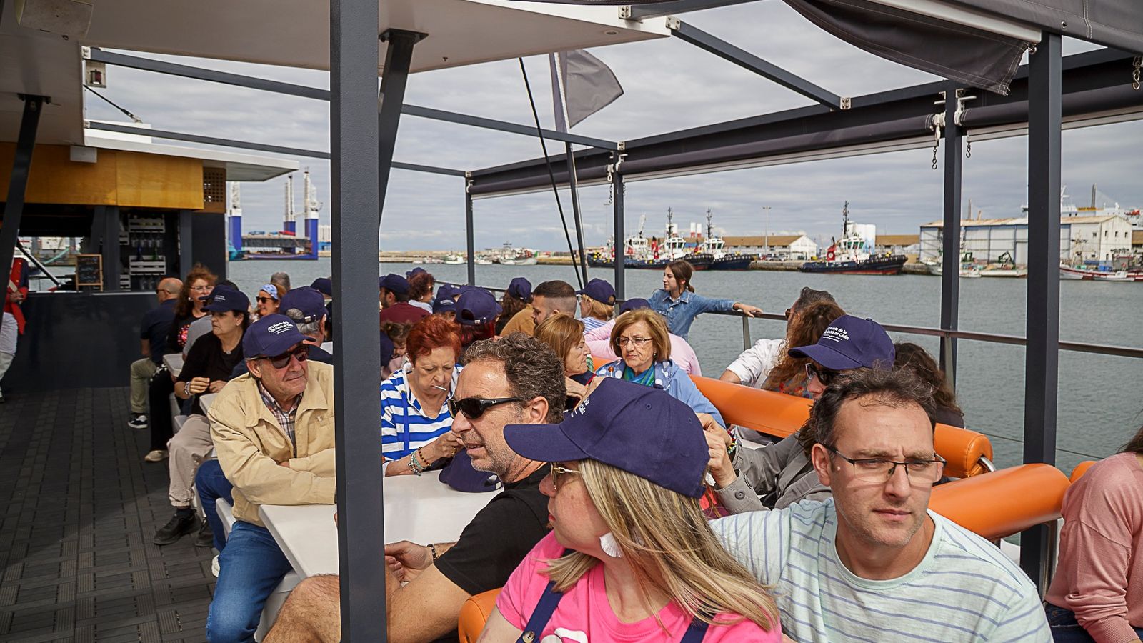 Los invitados por la APBC pudieron disfrutar de imágenes jamás vistas desde tierra firme