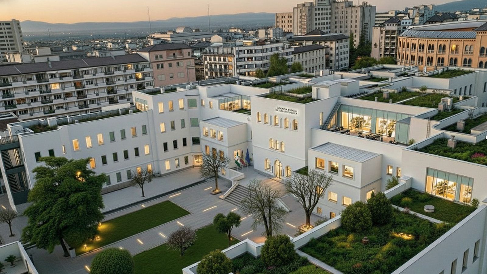 Pabellón Quirúrgico tras su rehabilitación, en la propuesta de Granada como sede de la AESP.