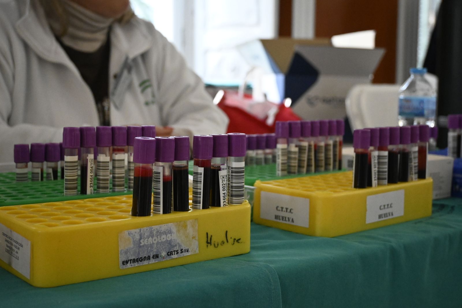 Donación de Sangre en la Casa Colón de Huelva, en imágenes