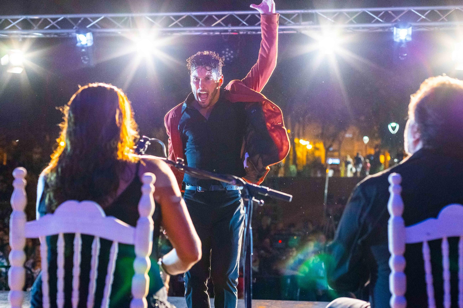 La Isla Ciudad Flamenca: Noche de baile en el Parque de San Fernando