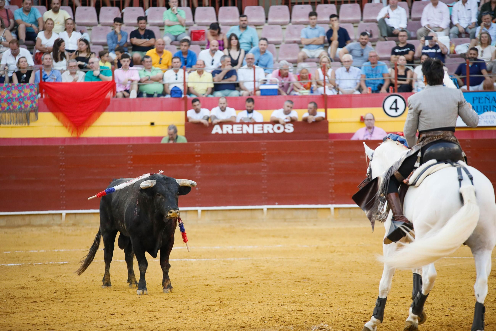 Imágenes de la corrida de toros en Roquetas de Mar