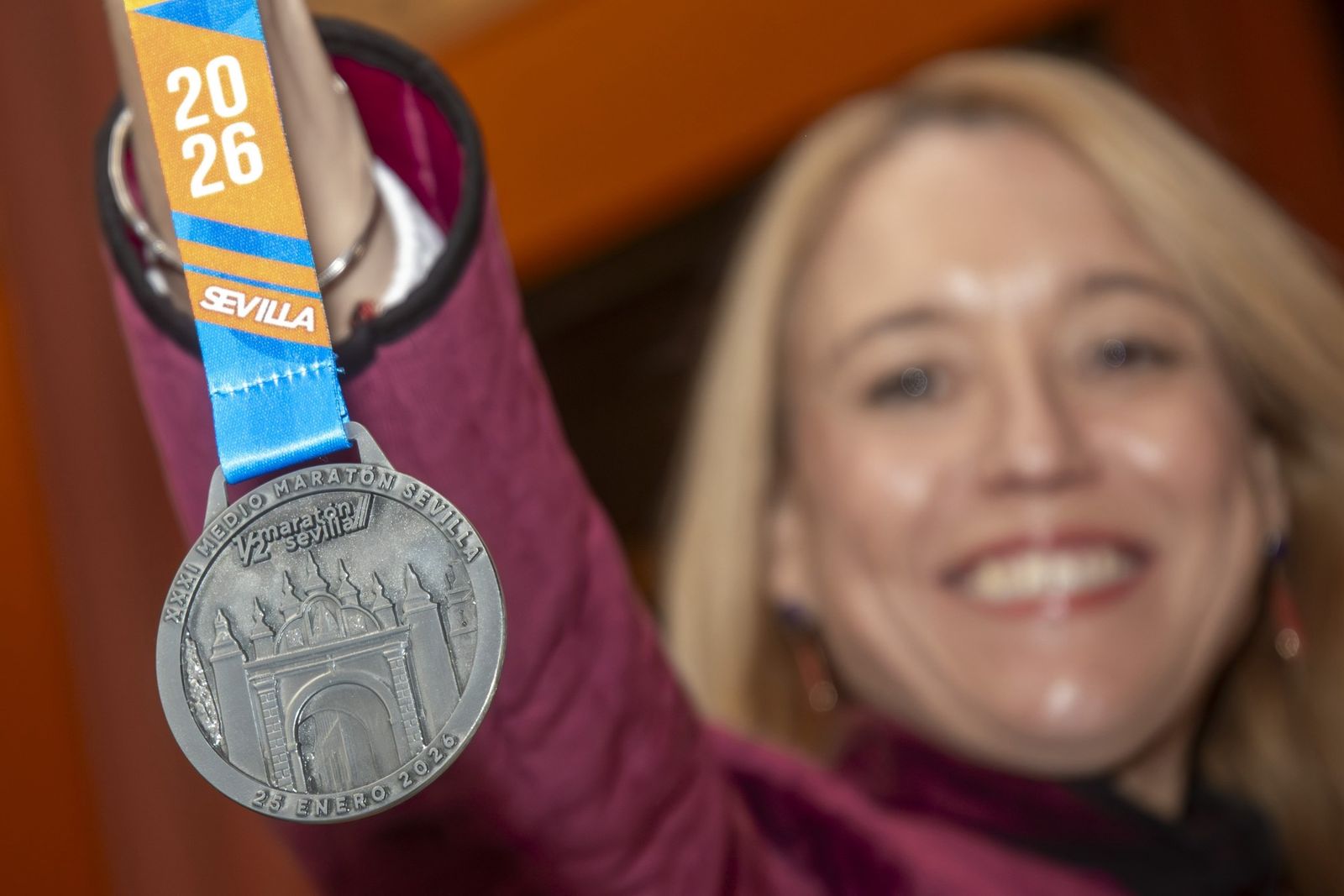 Medalla Medio Maratón Sevilla 2026