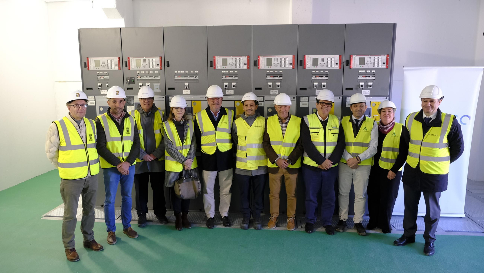 La subestación eléctrica de Endesa en Sorbas muestra sus mejoras, en fotos