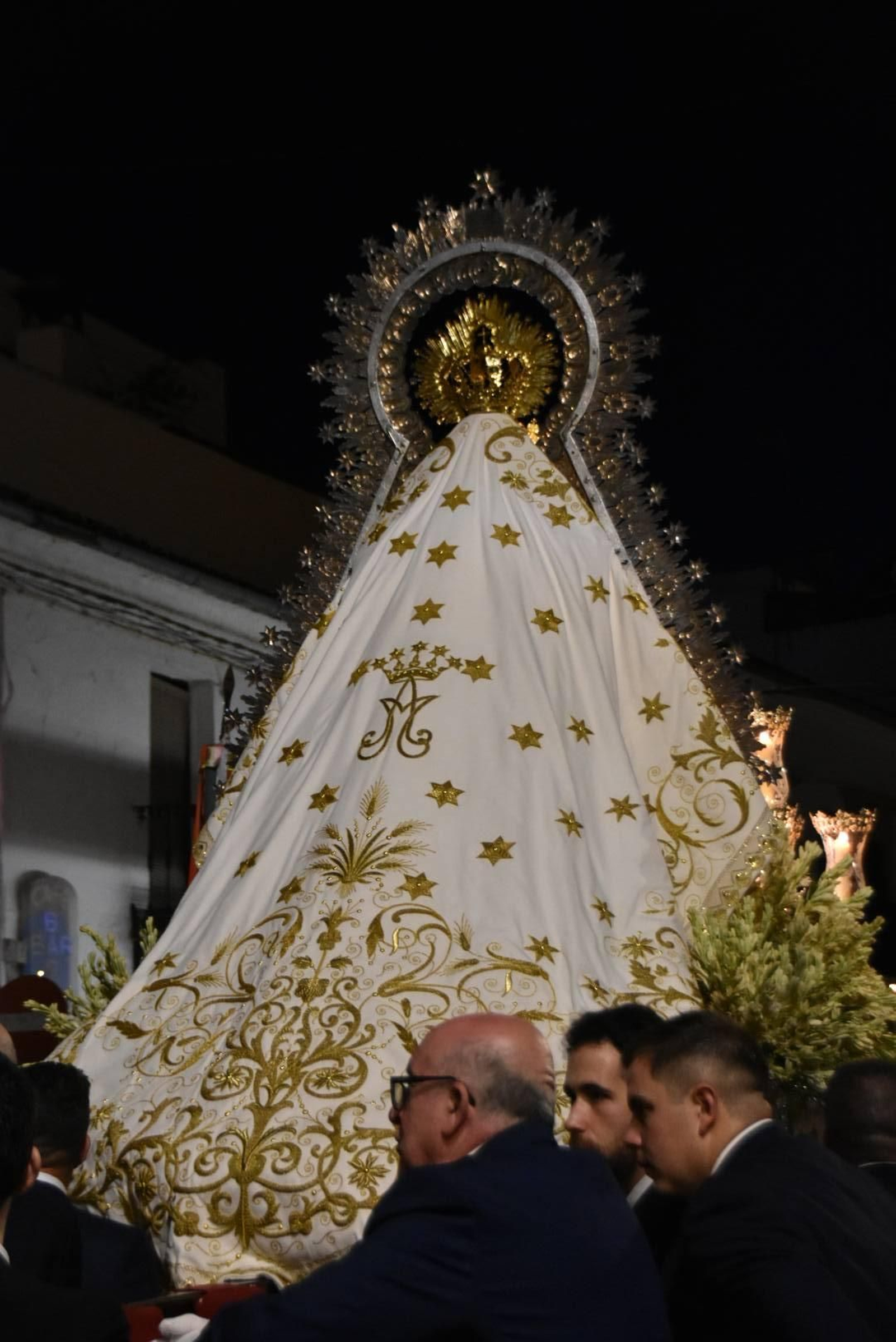 Procesión de la Virgen de la Estrella en Villa del Río.