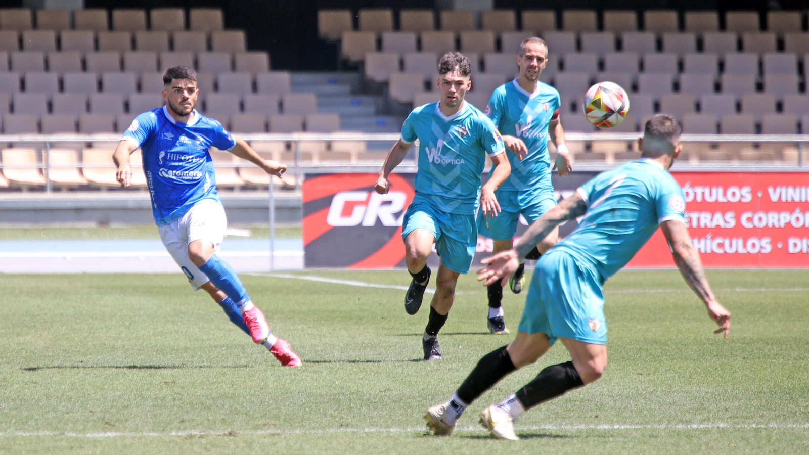 Último partido de liga del Xerez DFC - CD Pozoblanco en Chapín