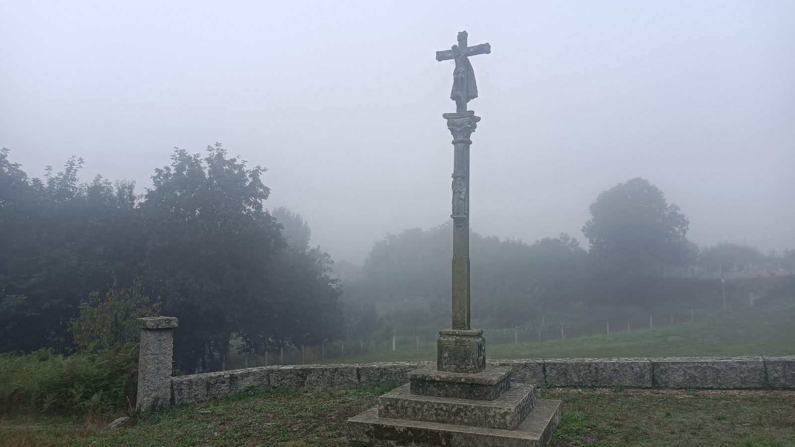 Un 'cruceiro' en Souto de Torres.