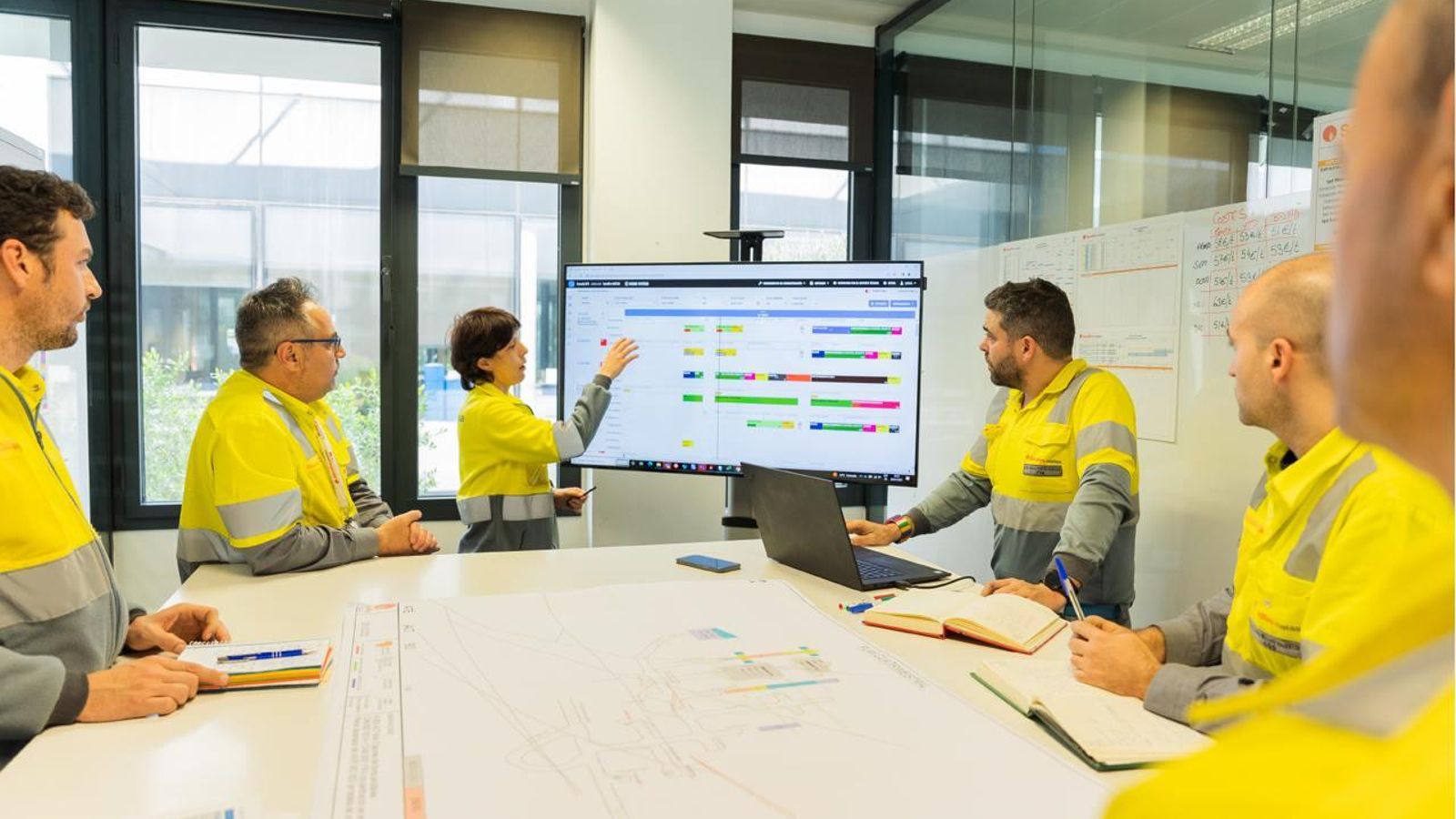 TeamMATSA de Aguas Teñidas en reunión de coordinación