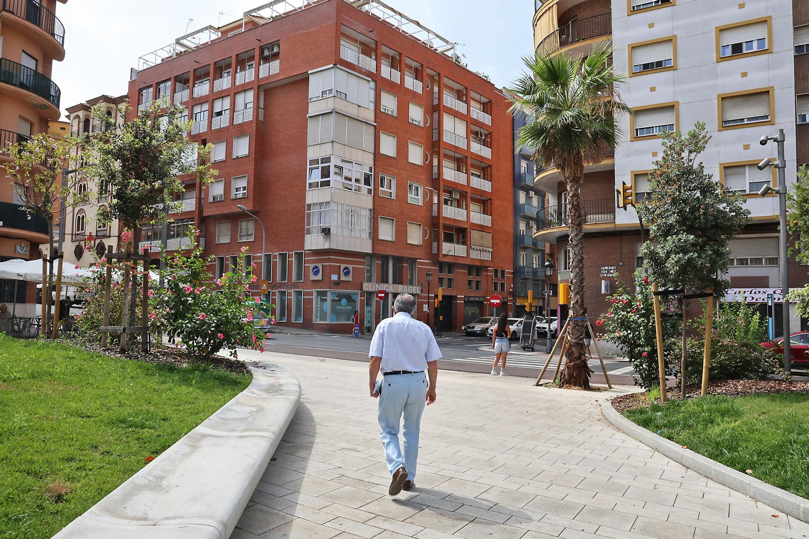 La Plaza de La Merced, un remanso de paz en las mañanas de verano