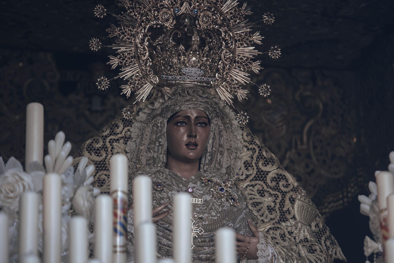 La salida de la Hermandad de San Pablo en la Semana Santa de Sevilla 2023