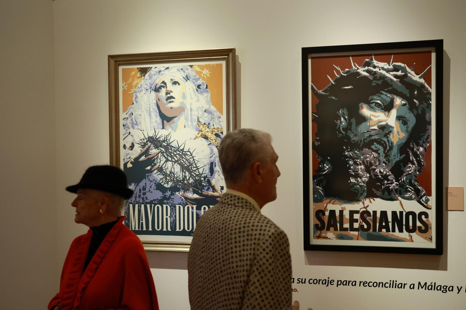 La exposición 'Rostros de Pasión' de Eugenio Chicano en imagenes