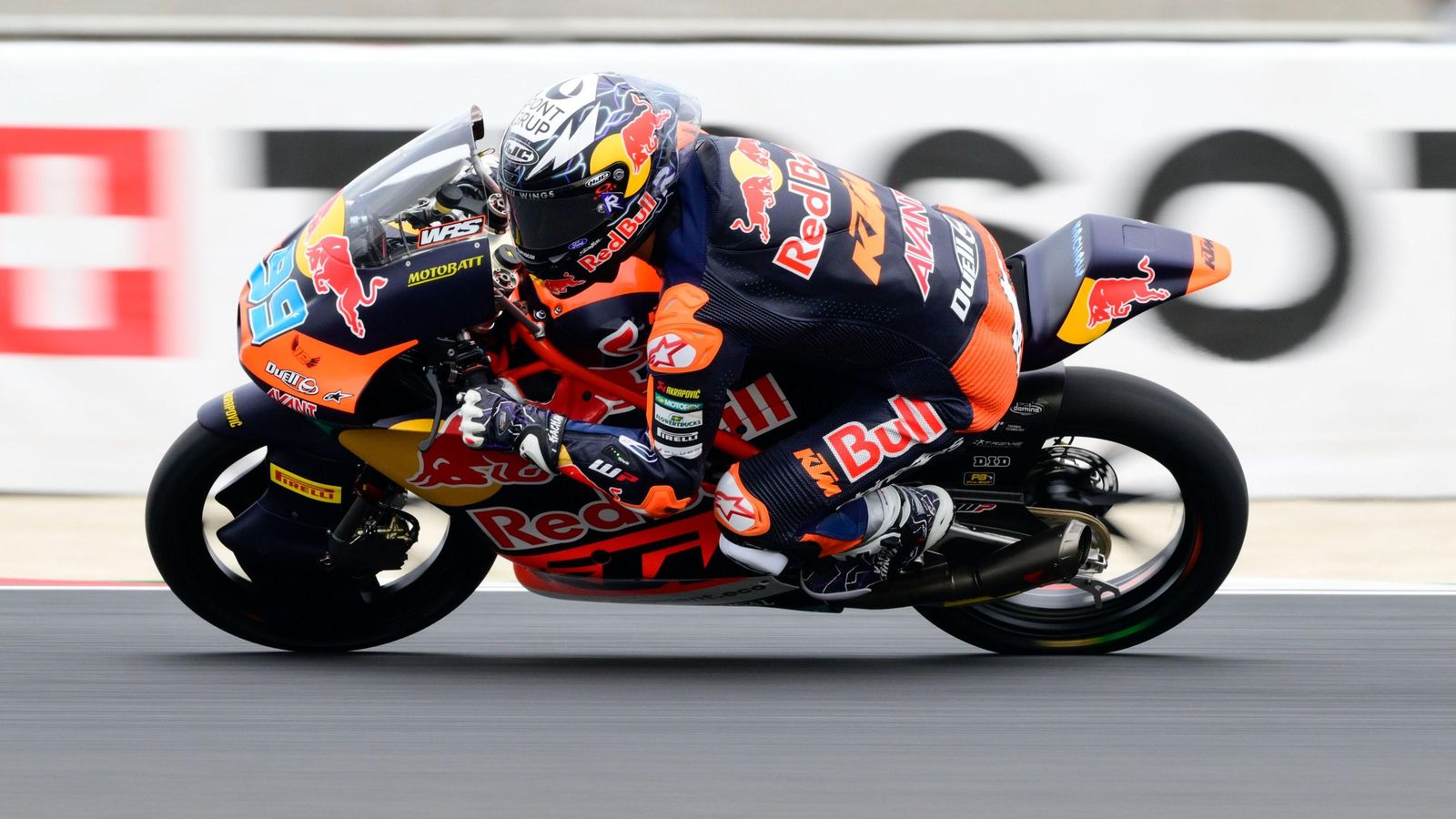 José Antonio Rueda durante el viernes en el Gran Premio de Hungría