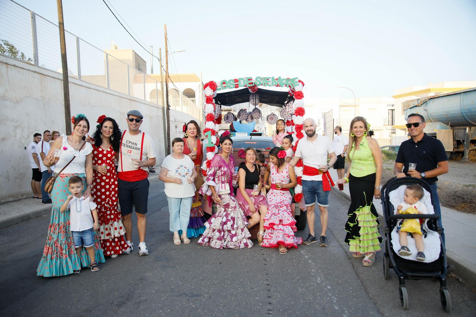 Así se ha vivido el tradicional desfile de carrozas de Gérgal
