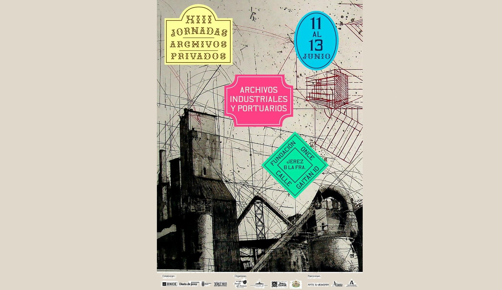 Cartel de las jornadas. Cartel de las jornadas.