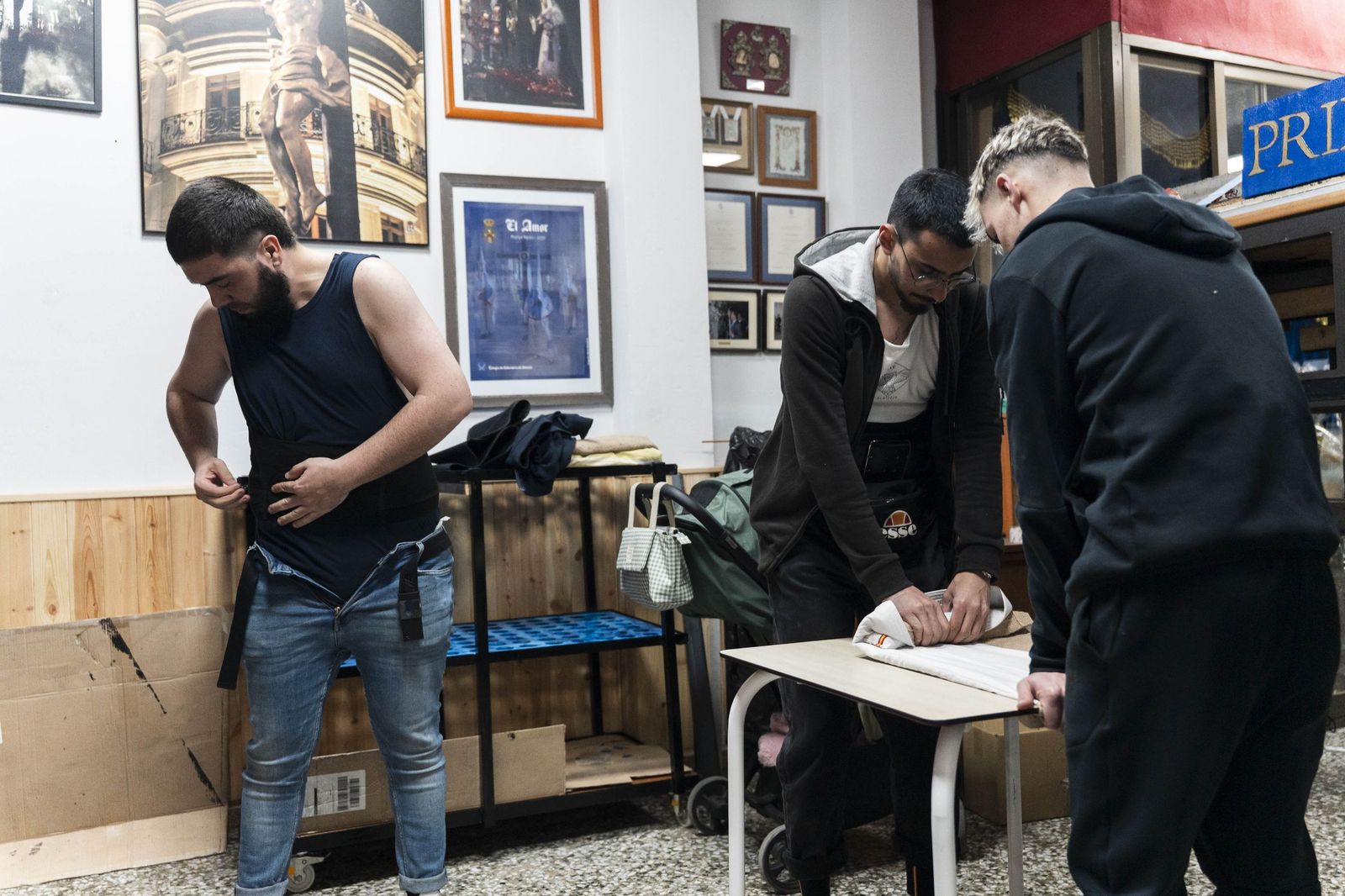 Ensayo de la Hermandad del Amor de Almería