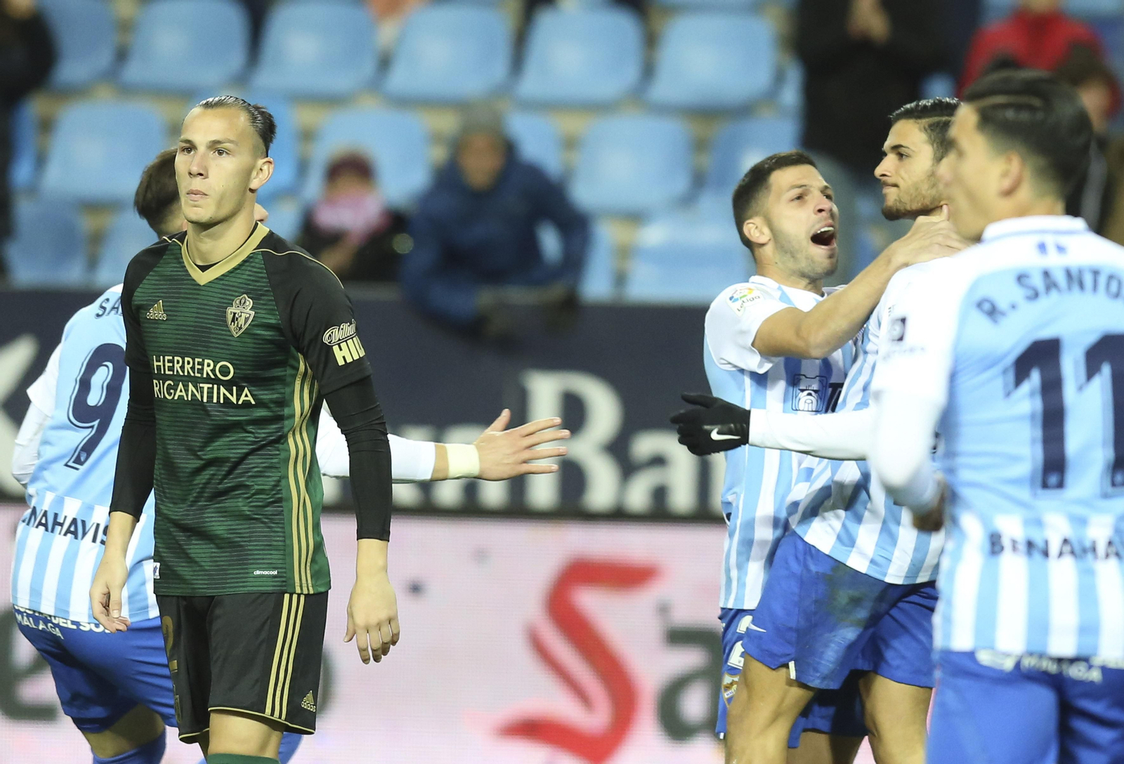 Las fotos del Málaga CF - Ponferradina
