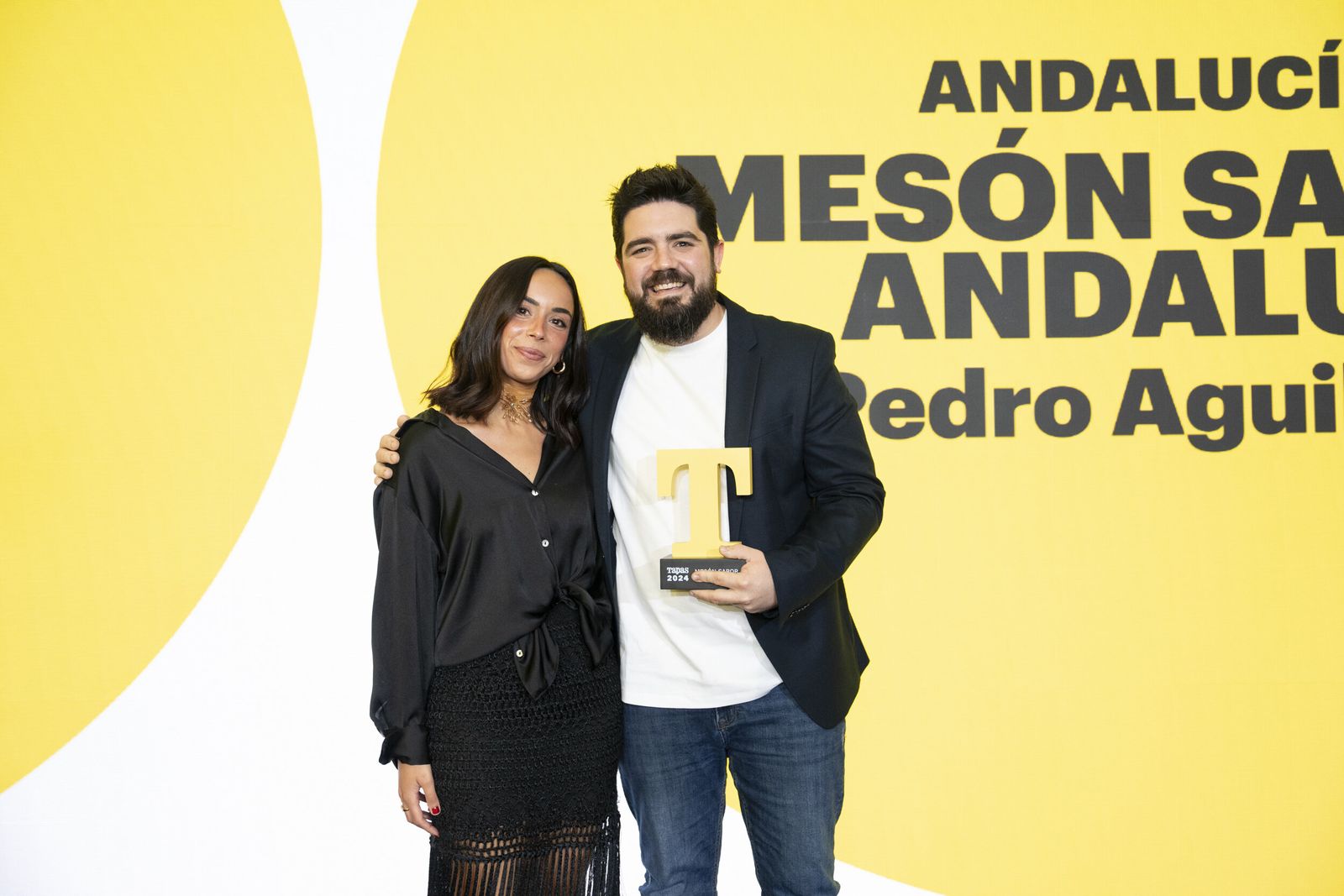 El chef ganador del premio de la Revista Tapas, Pedro Aguilera