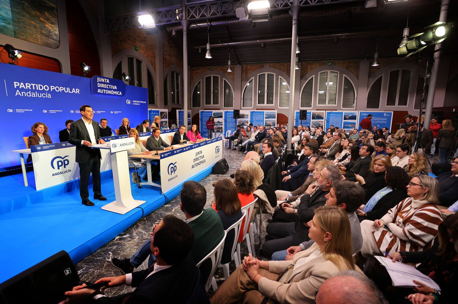 Imágenes de la Junta Directiva del PP celebrada en Huelva