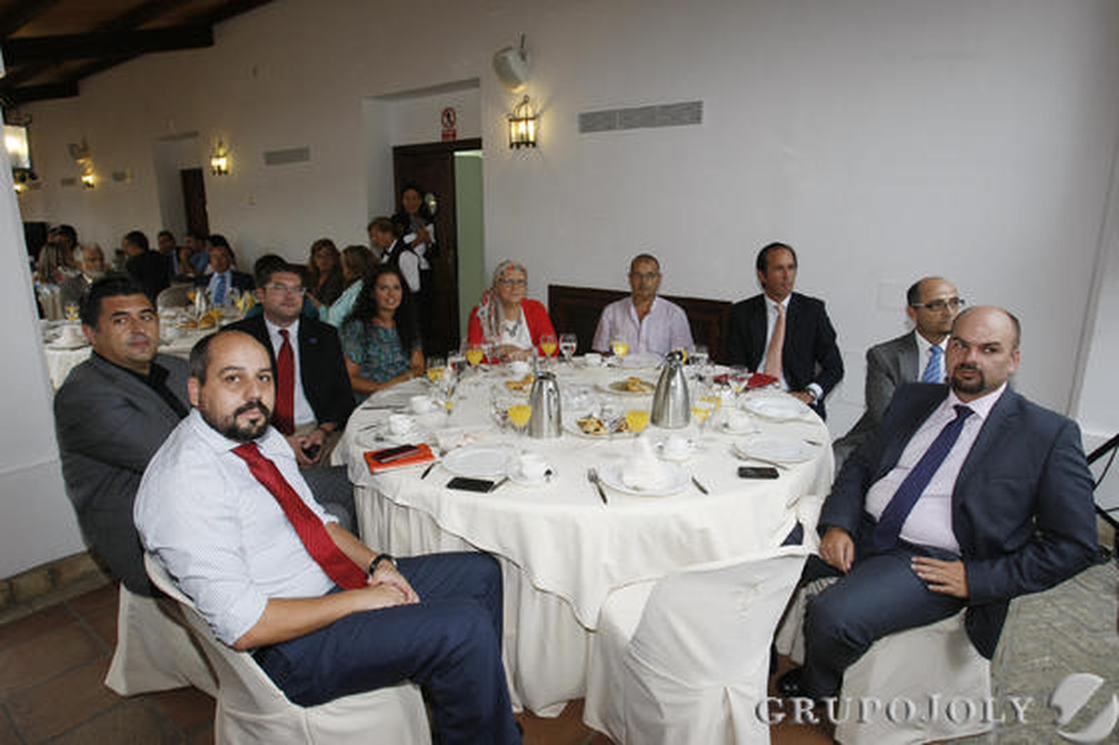 David Gracias Morales, Manuel Domínguez Jiménez, Ettiene Decornet, Marisa López, Carmen García Galisteo, Juan Lozano, José Argudo, Benjamín Ruiz y Rubén Rodríguez.

Foto: Aranda / Pascual