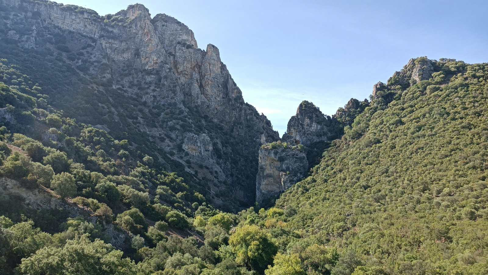 Vistas del Peñón de Zaframagón