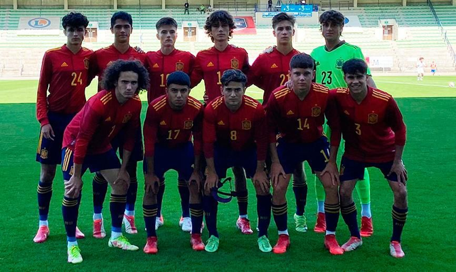 Bastida disfrutó de la titularidad con el dorsal 14.