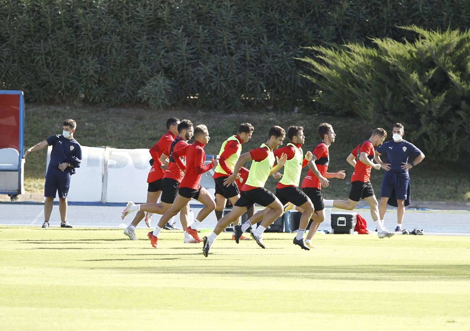 Entrenamiento U.D. Almería, martes 6 de octubre