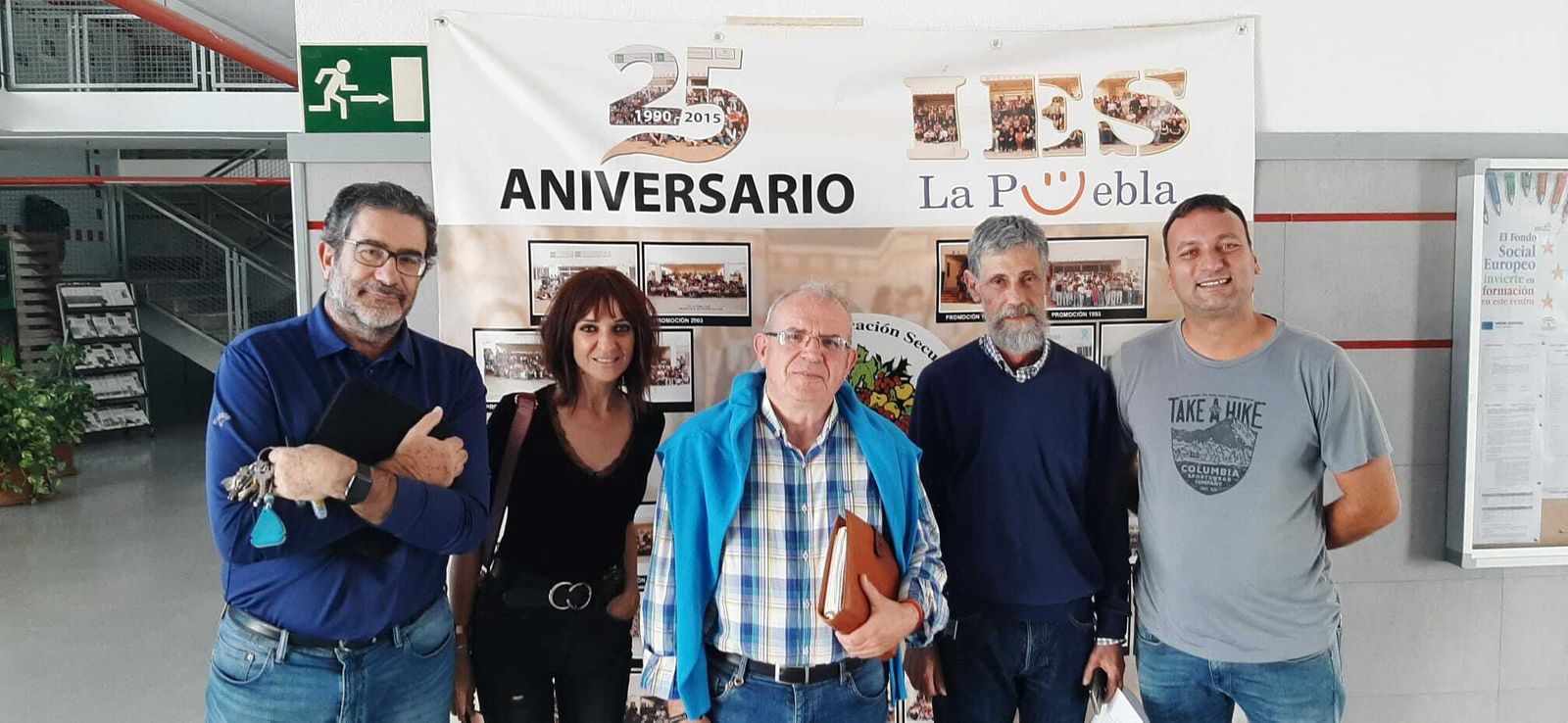 Francia 'ficha' al IES Puebla de Vícar