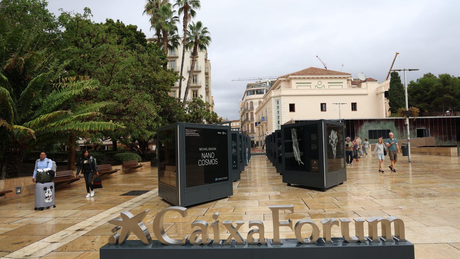 La exposición en Alcazabilla. La exposición en Alcazabilla.