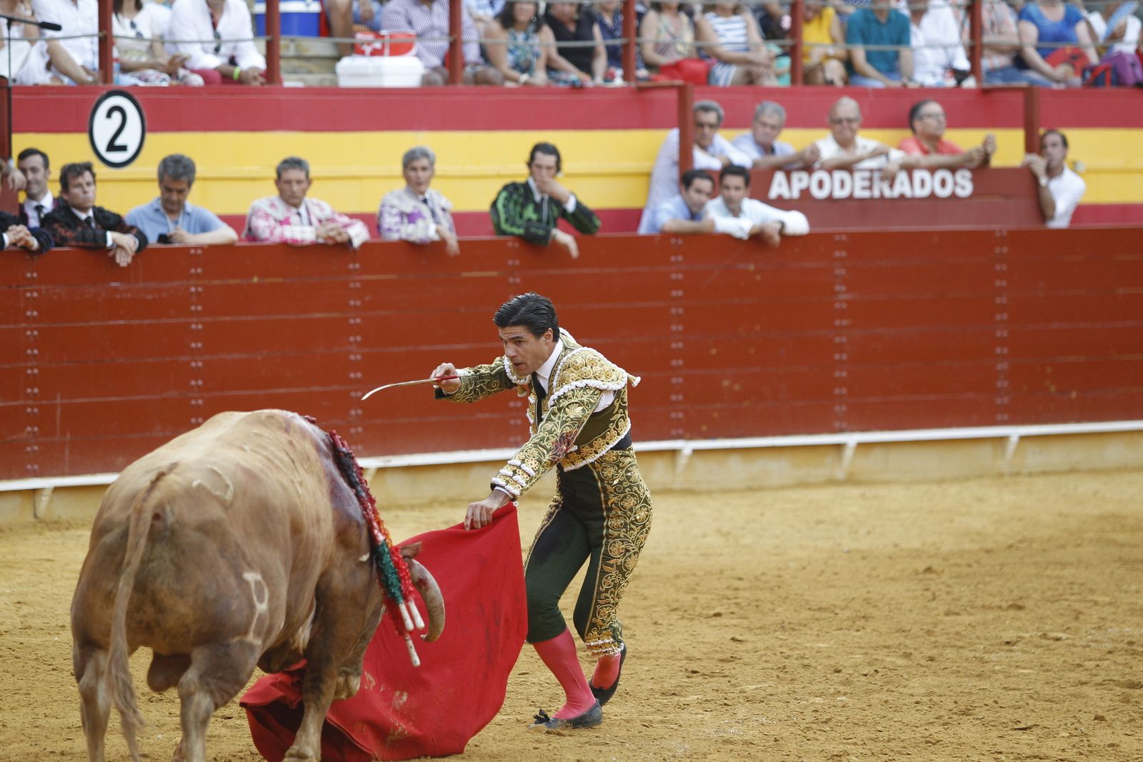 Fotogalería corrida toros Feria Santa Ana-Roquetas de Mar-El Juli-Perera-Aguado
