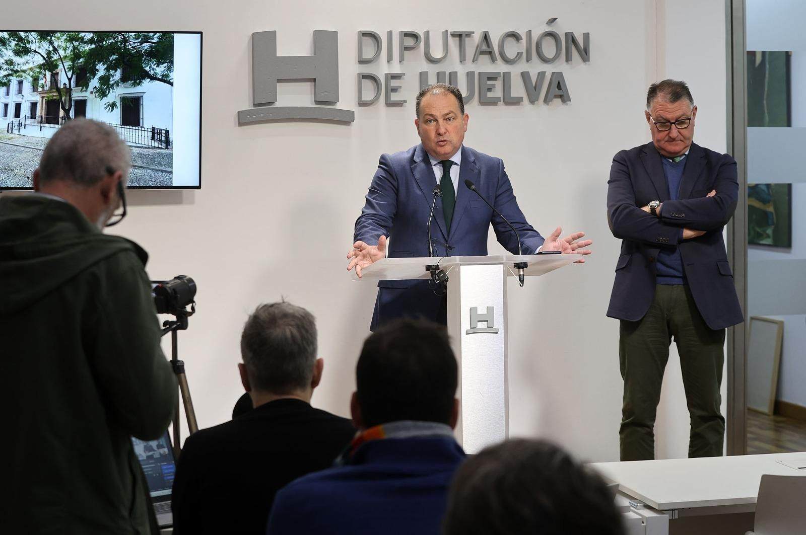 David Toscano y José Manuel Zamora.